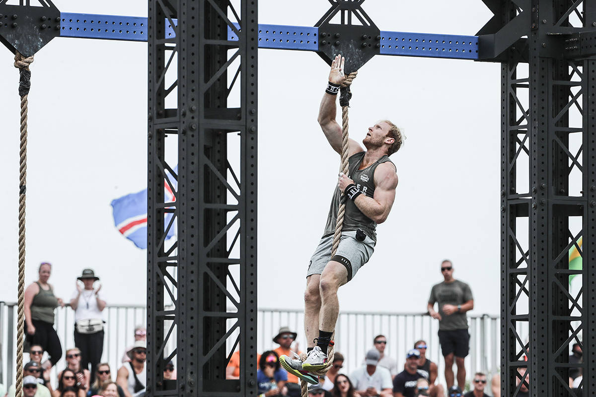 Nanaimo’s Patrick Vellner competes at the CrossFit Games in Madison, Wis., over the August long weekend. (Photo courtesy CrossFit LLC/Duke Loren)