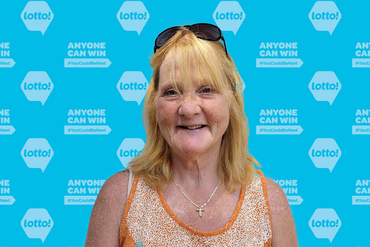 Arlene Wetherell won nearly $200,000 on a lotto ticket bought in April. (Photo courtesy BC Lottery Corporation)