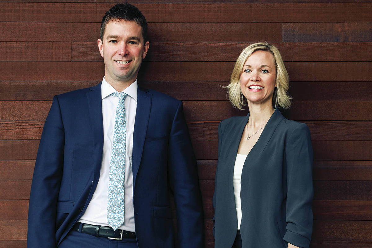 Siblings Trevor McCall and Stacy Lund learned more about the charitable landscape in the region through the Victoria Foundation’s Gadsden Initiative that targets Millenials and Generation X. (Courtesy Victoria Foundation)