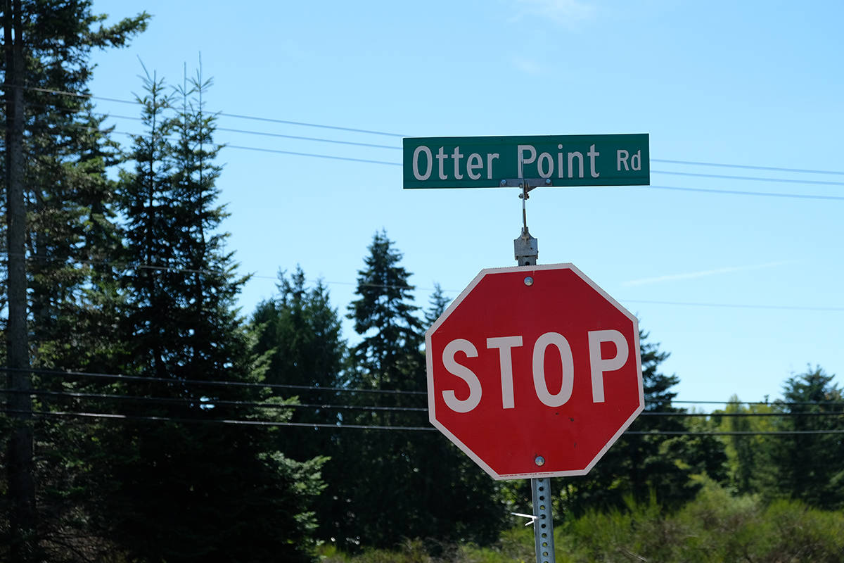 The District of Sooke has secured $1.8-million in grant funding to add bike lanes, sidewalks and crosswalks to Otter Point Road between Wadams Way and Highway 14. (Zoe Ducklow/Sooke News Mirror)