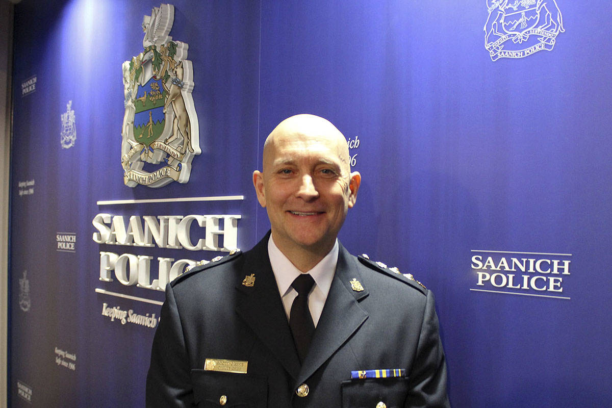 Saanich Police Chief Scott Green and Mayor Fred Haynes issued a statement in response to a Black Press Media article, apologizing for the inadequate treatment a sexual assault survivor received in 2016. (Black Press Media file photo)