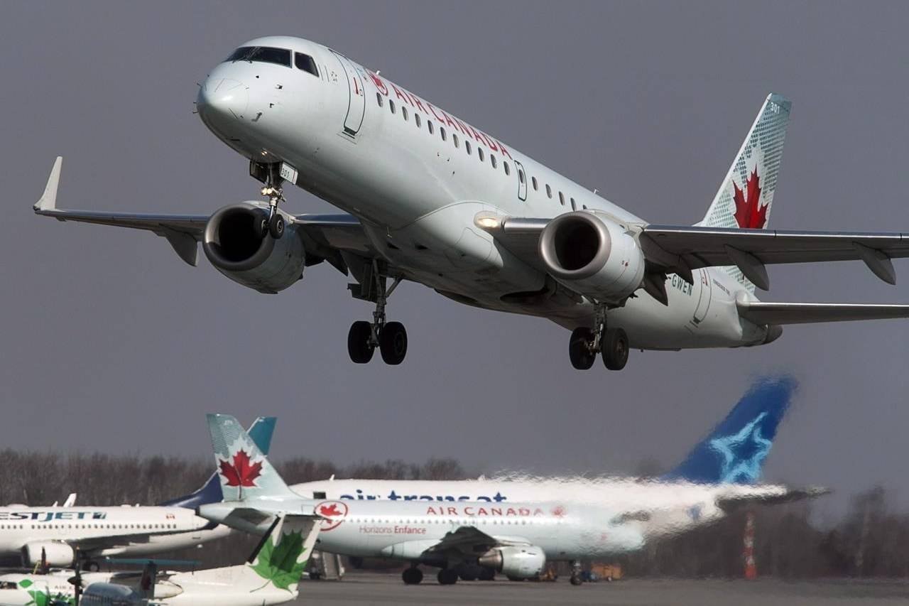 Passengers flying to or from the Victoria International Airport on four recent flights may have been exposed to a case of COVID-19, according to the B.C. Centre for Disease Control. (THE CANADIAN PRESS/Andrew Vaughan)