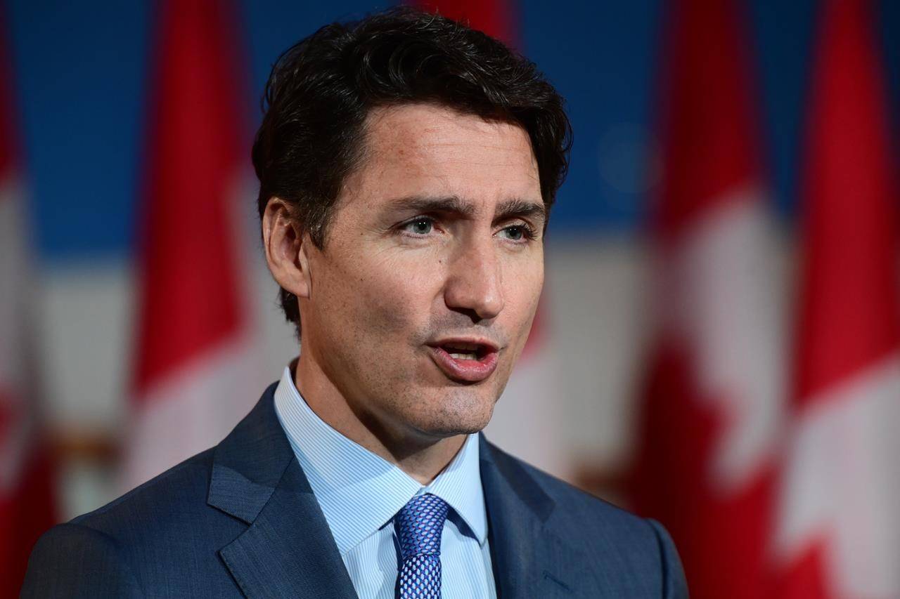 FILE – Prime Minister Justin Trudeau speaks during an announcement in Gatineau, Que., on Tuesday, July 6, 2021. THE CANADIAN PRESS/Sean Kilpatrick