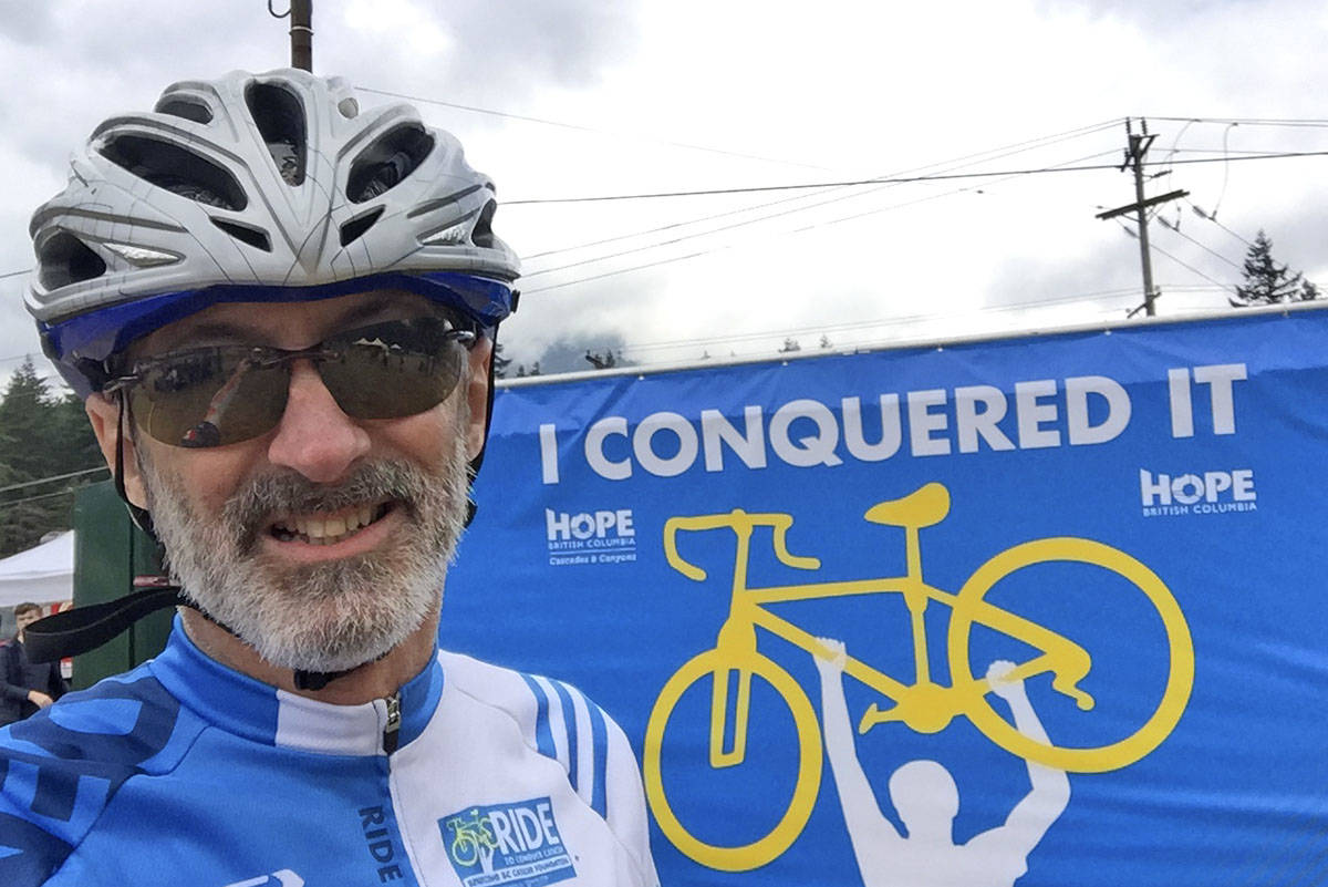 Victoria cancer survivor Michael Yarr is getting ready to ride in his 12th Tour de Cure fundraiser for cancer Aug. 28. (Courtesy Michael Yarr)