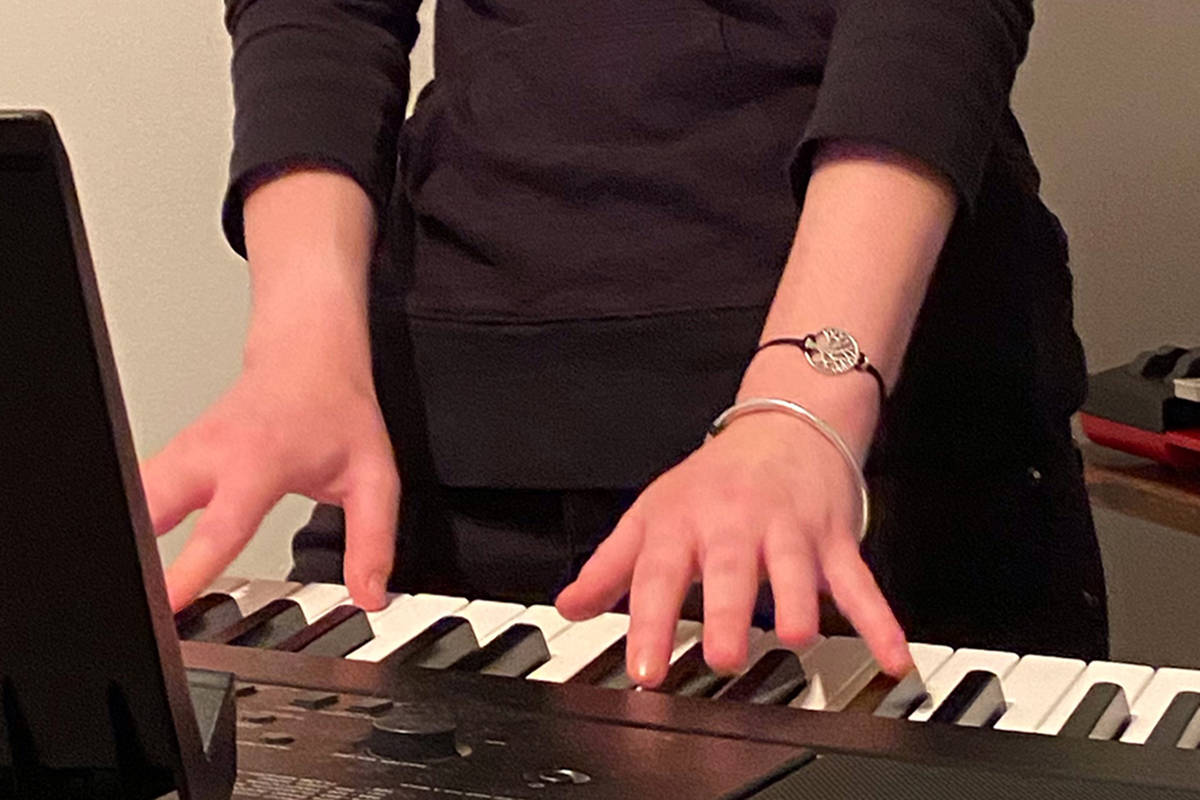 Singer-songwriter and keyboardist Helena Descoteau will perform her first solo exhibition Thursday evening, Aug. 19 at Willows Park as the opening act for the Soul Shakers’ Alexander Ferguson. (Courtesy of Helena Descoteau)