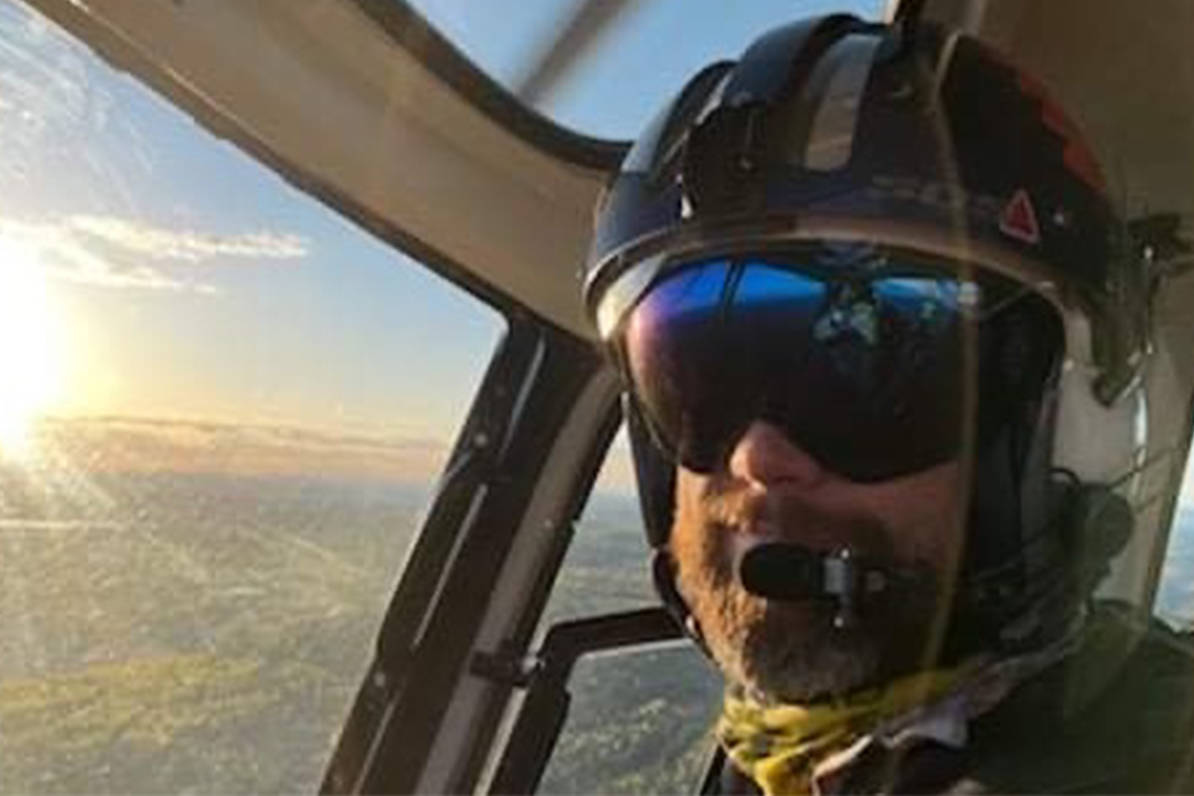 Ted Fisher is recovering in hospital after being seriously injured in a motorcycle collision with a moose east of Quesnel on the Barkerville Highway. (Brooke L’Heureux/GoFundMe)
