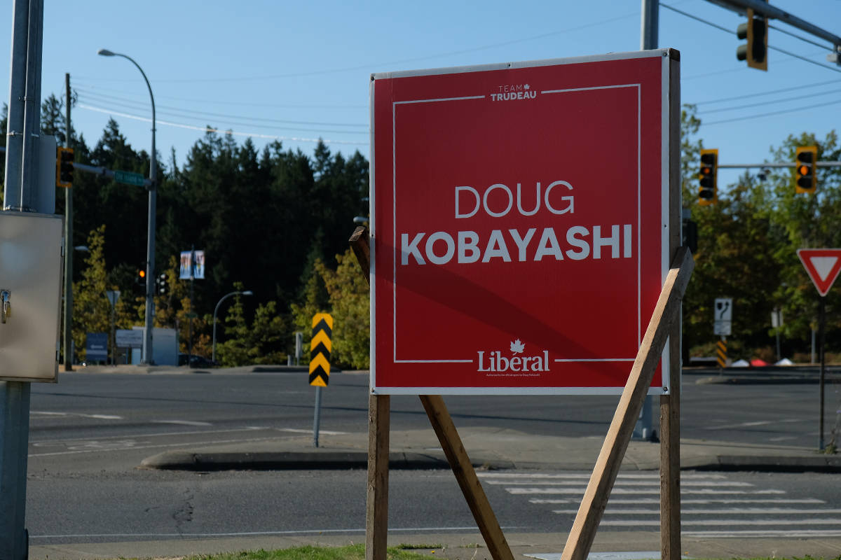 Doug Kobayashi, a third-generation Japanese-Canadian, is running for a federal seat in the Sept. 20 election. (Zoe Ducklow/News Staff)