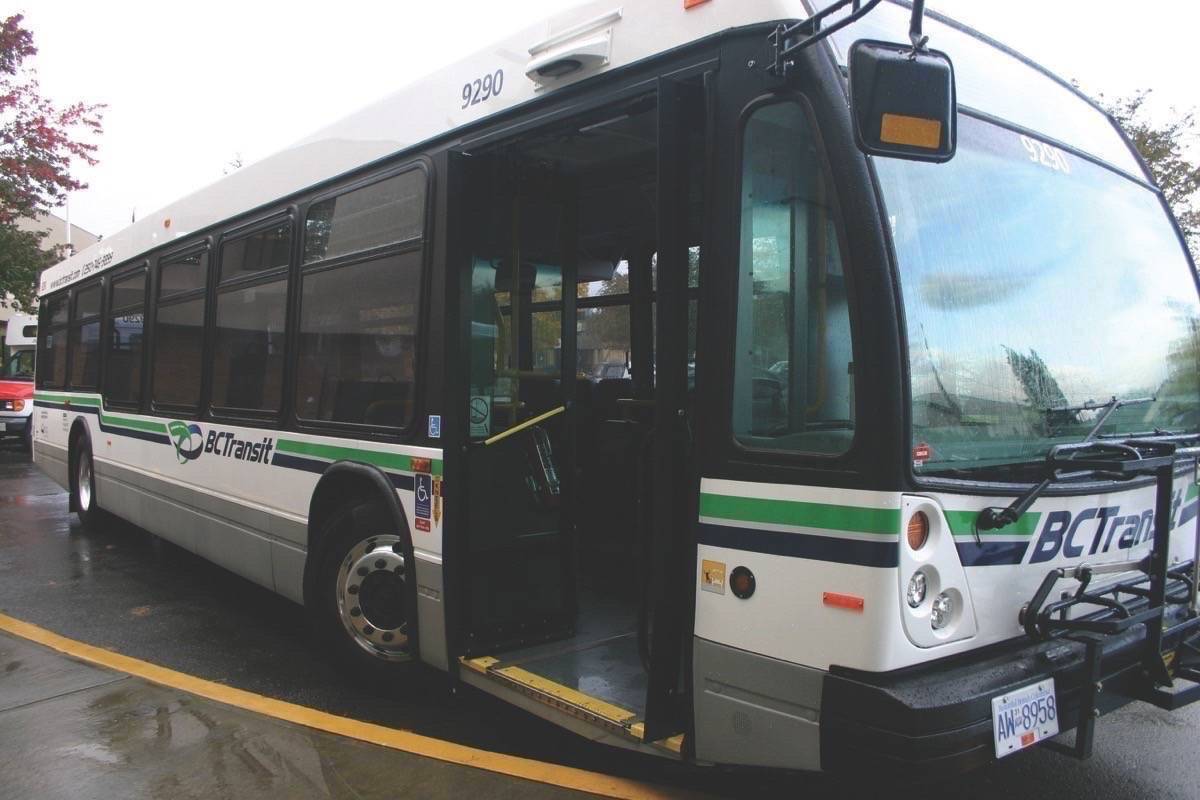 Starting Sept. 1, children 12 and under will be able to Get on Board any BC Transit or TransLink service for free. (File photo)