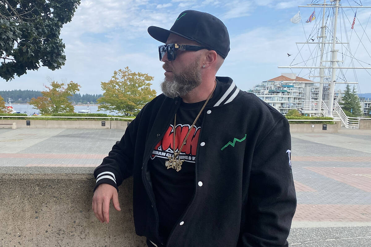 Nanaimo hip-hop artist Details performs at the Queen’s on Sept. 17 as part of a CD release show for his new album, ‘Kingdom.’ (Photo courtesy Danielle Nicholson)