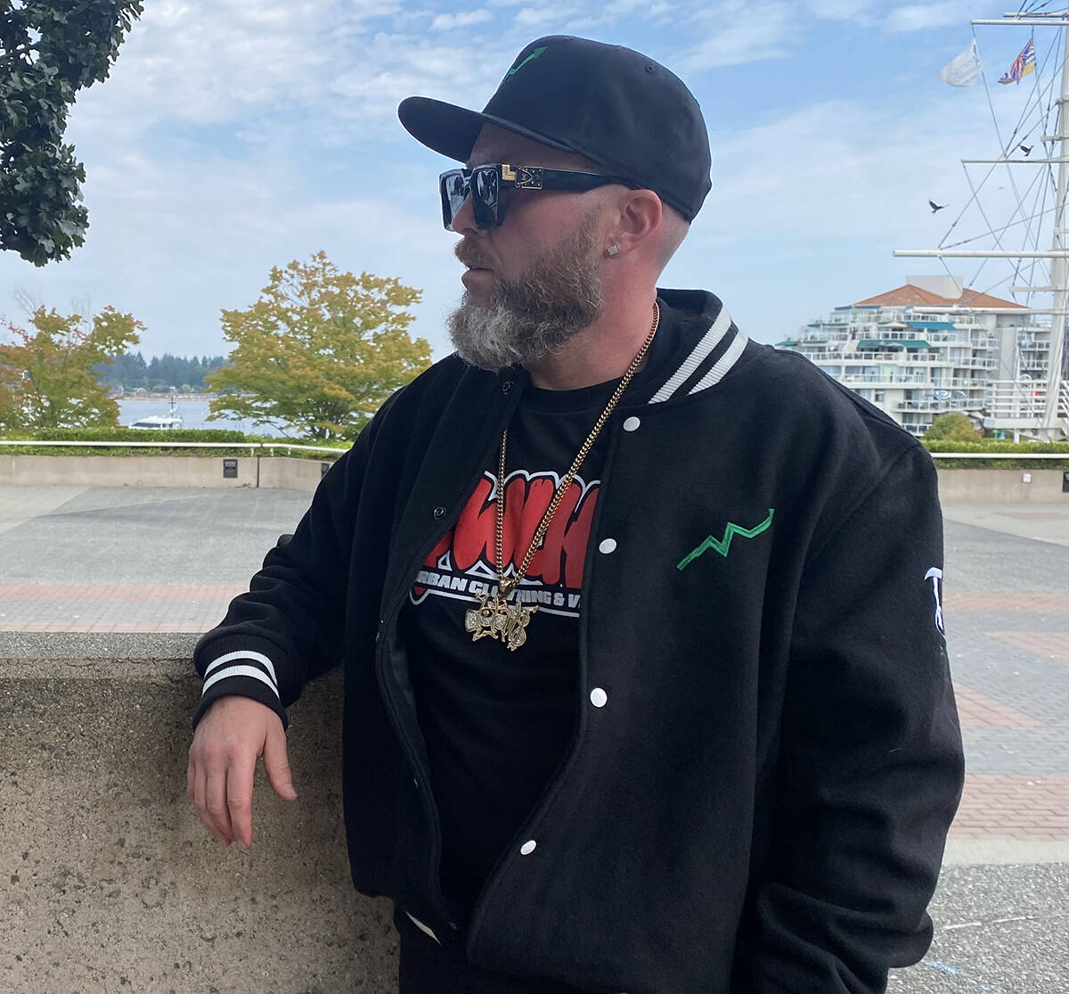 Nanaimo hip-hop artist Details performs at the Queen’s on Sept. 17 as part of a CD release show for his new album, ‘Kingdom.’ (Photo courtesy Danielle Nicholson)