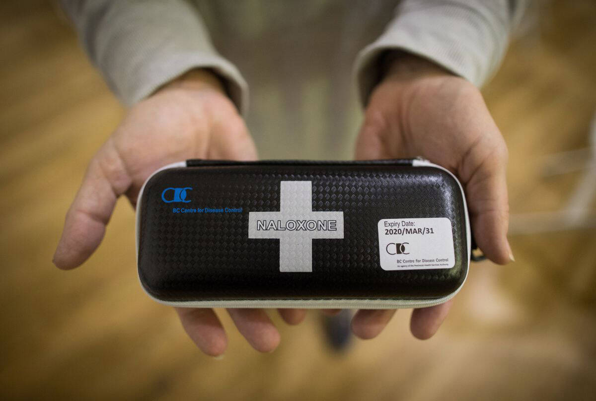 Naloxone. (File)