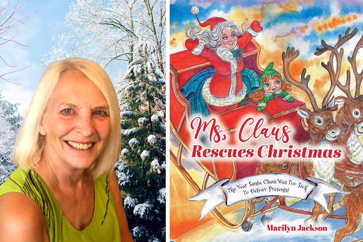Ms. Claus Rescues Christmas, by Marilyn Jackson, explores what might happen to Christmas if Santa came down with the flu on Christmas Eve.