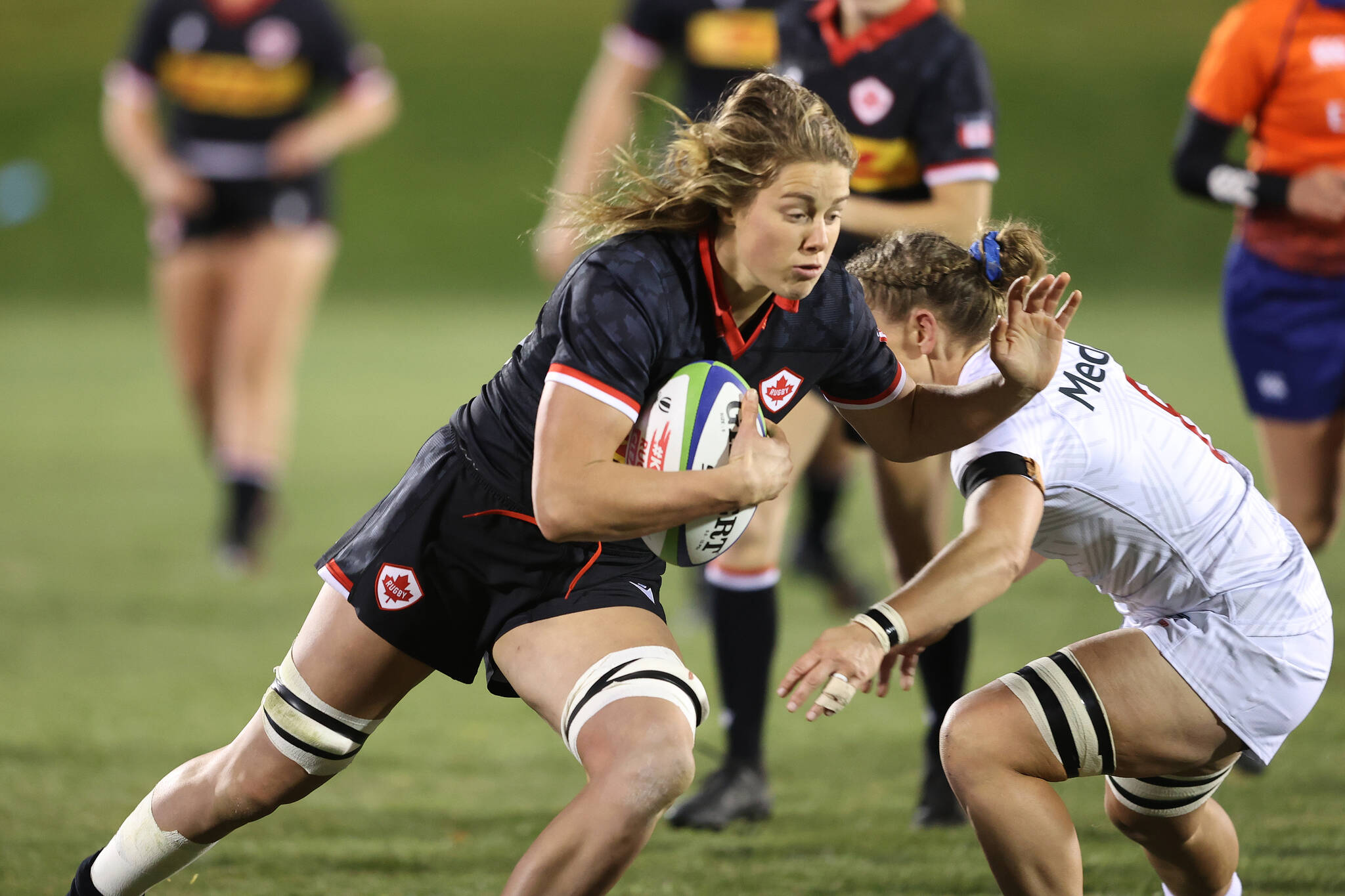 Canada is 2-1 during their fall tour, beating the USA twice but losing to England. They finish their fall schedule against Wales. (Travis P/USA Rugby)
