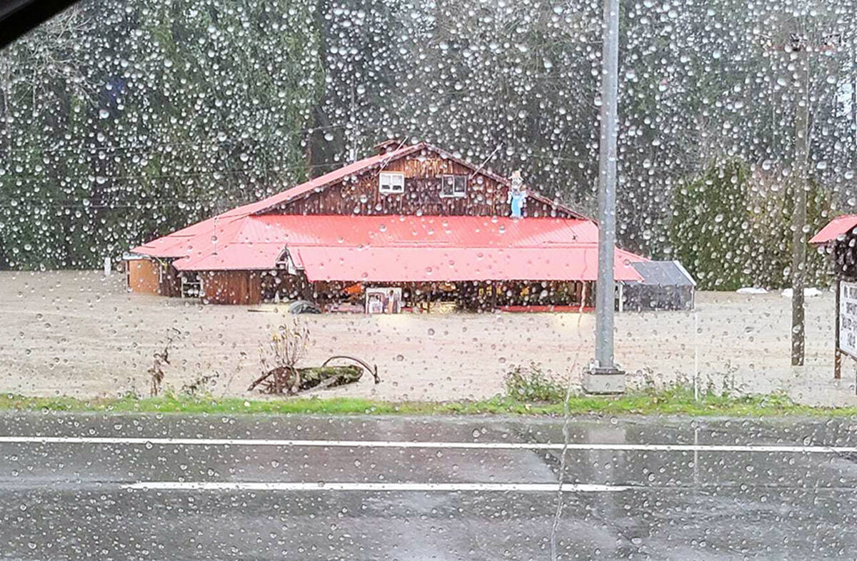 Russell Farm Market is under water again. (Photo submitted)