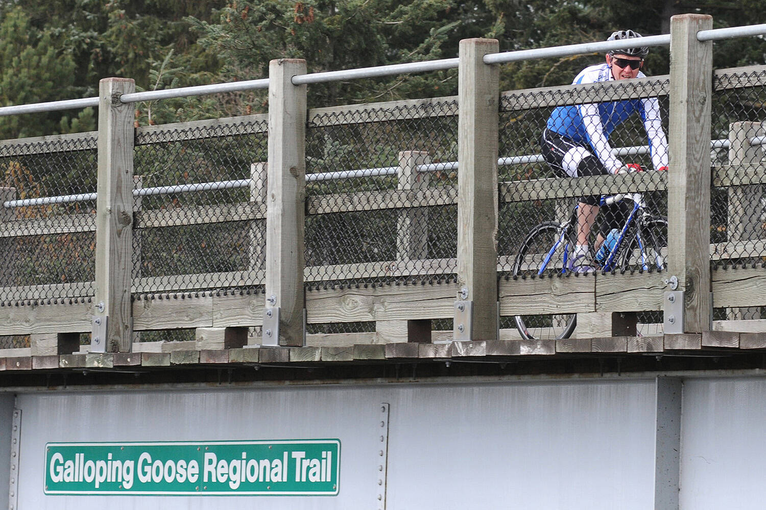 The District of Sooke is warning trail users a section of the Galloping Goose Regional Trail will be closed for repairs Monday and Tuesday. (Black Press Media file photo)