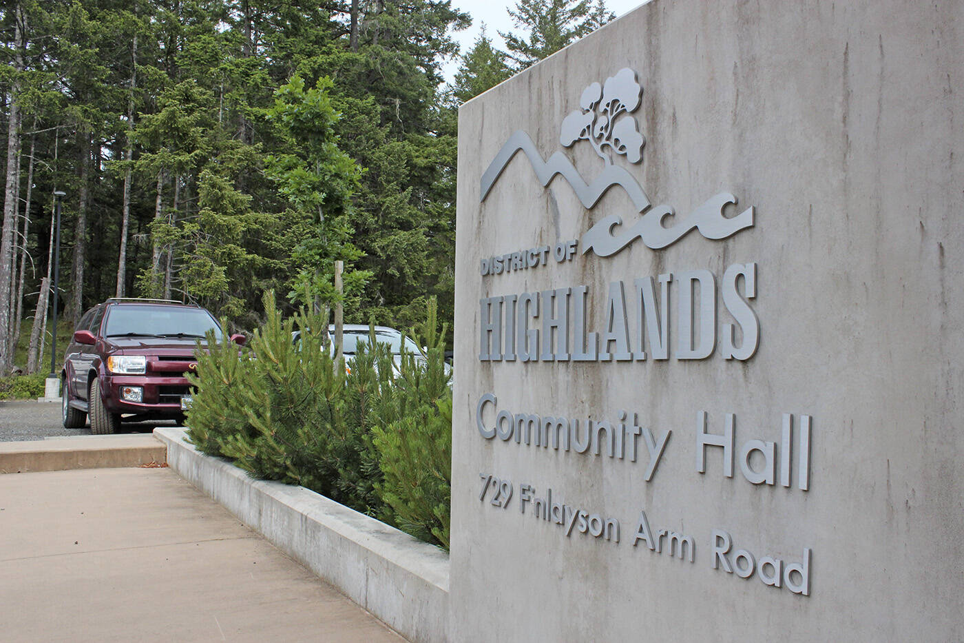 District of Highlands council has approved the spending of COVID funds to upgrade the audio-visual technology and acoustics in the community hall. (Black Press Media file photo)