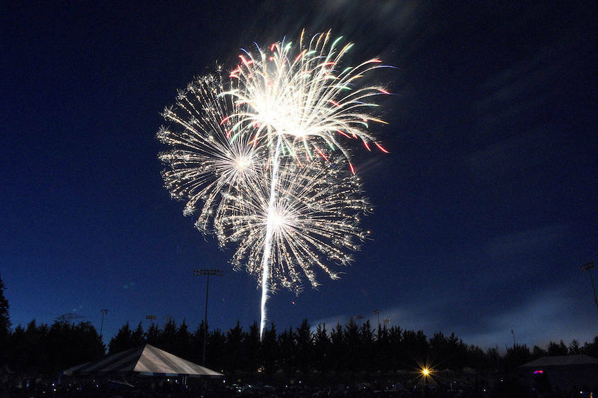 Despite handing out warnings and fines on Halloween, Comox council is looking to do more following complaints of fireworks within the town. (Black Press file photo)