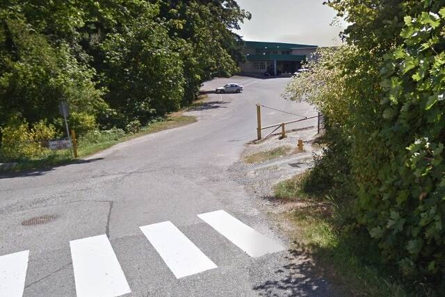 A small anti-vaccines for children protest was held outside Tansor Elementary School in North Cowichan on Monday morning. (Google Maps)