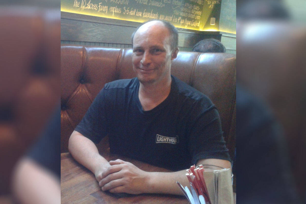 Victoria police are asking for help finding missing man Dominic Cormack who could be in the Victoria area. (Courtesy VicPD)