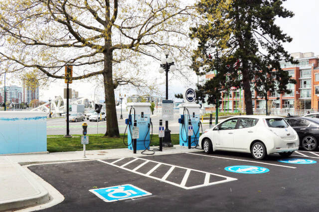 The Capital Regional District is making the rounds of Greater Victoria municipalities requesting additional funding for new climate change initiatives, one of which is to hire a new electric vehicle program coordinator. (Twitter - City of Victoria)