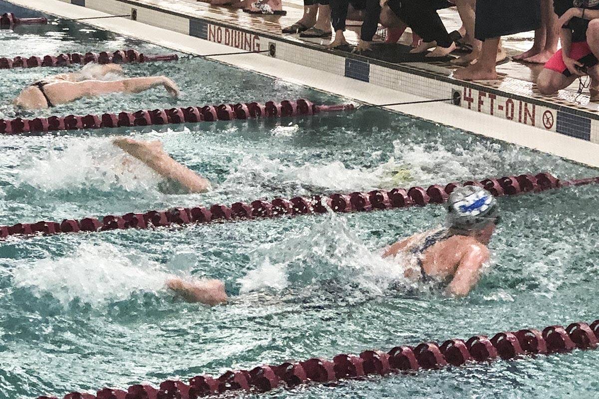 Swimmers from UVic swim teams competed in Edmonton at the Canada West championships. (Black Press Media file photo)