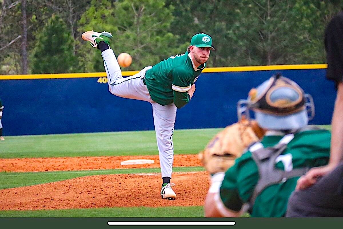 Pitcher Adam McKillican signed a free agent deal last summer with the Texas Rangers. Photo supplied