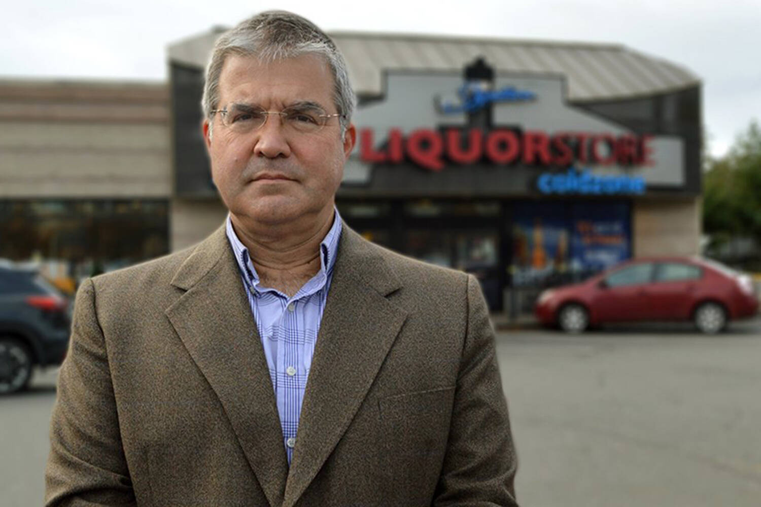 Tim Naimi, director of the University of Victoria’s Canadian Institute for Substance Use Research, says higher levels of consumption seen in the first few months of COVID were not the result of stockpiling, but of an overall increase in drinking sustained over the year. (Amanda Farrell-Low/Courtesy UVic)