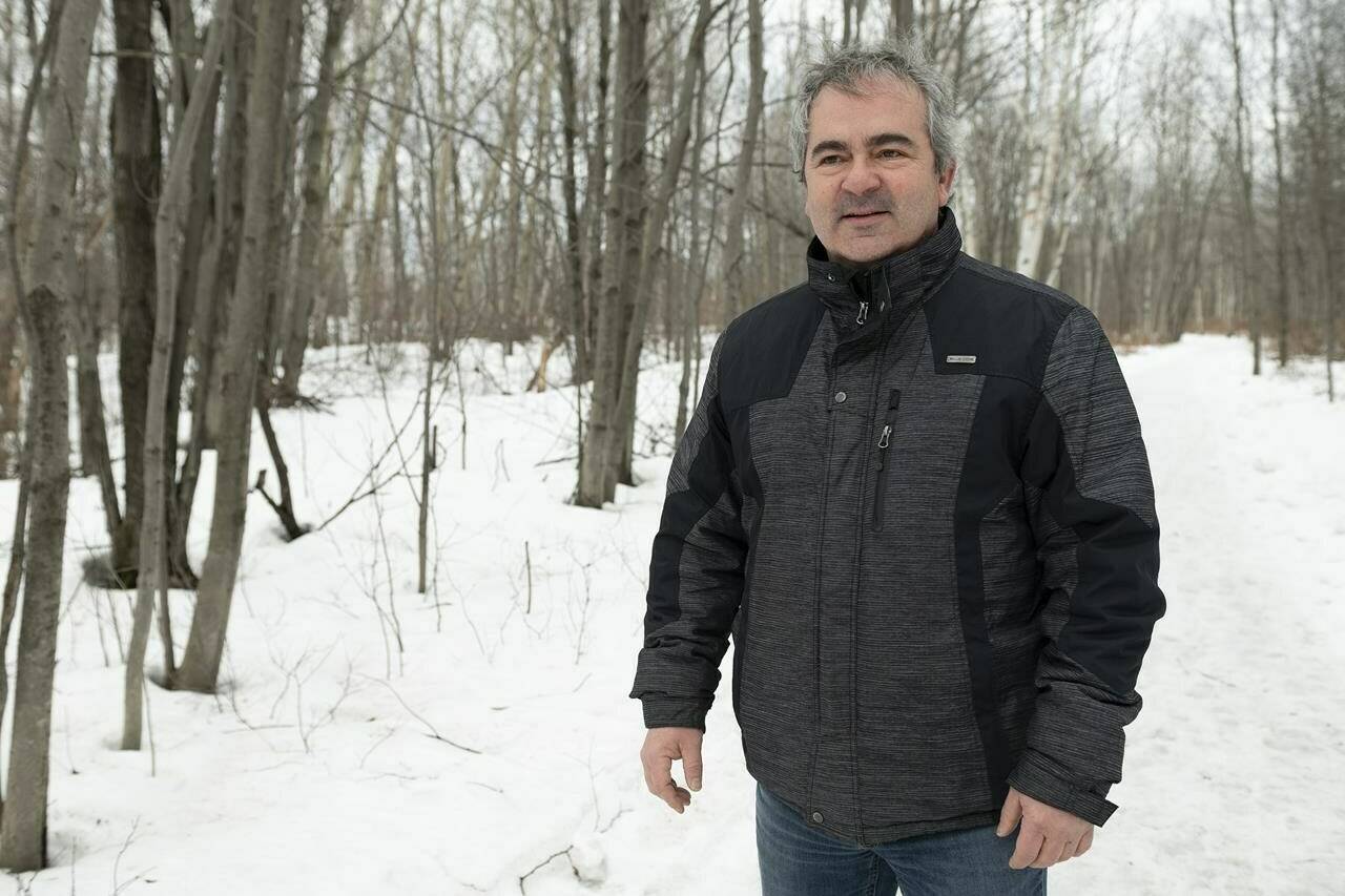 Dominic Dugre, President of the Canadian Federation of Outfitter Associations, poses for a portrait in Quebec City, Friday, Dec. 17, 2021. THE CANADIAN PRESS/Jacques Boissinot