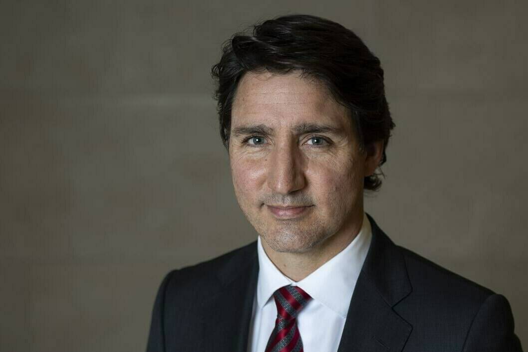 Prime Minister Justin Trudeau poses for a photograph in Ottawa, on Thursday, Dec. 16, 2021. The prime minister says there is still reason for Canadians to be hopeful despite the ongoing crisis of the COVID-19 pandemic.THE CANADIAN PRESS/Justin Tang