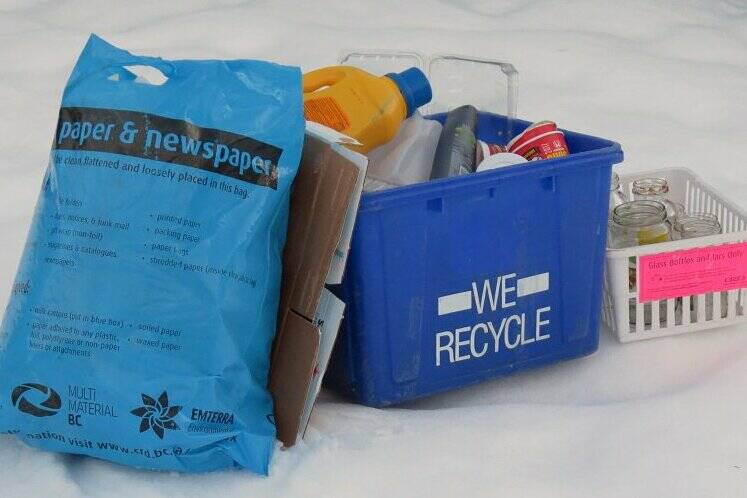 Recycling collection is cancelled throughout Greater Victoria on Dec. 30, due to hearsh winter conditions. (Twitter/CRD)