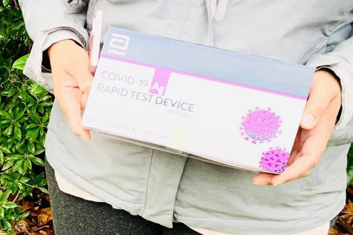 Rapid Covid tests are now being offered at various sites throughout Island Health with an appointment. Black Press file photo