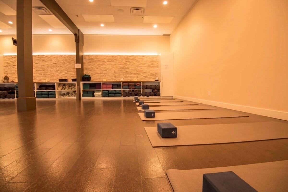 Namaskar Yoga Studio was forced again to shut its doors again due to a provincial health order to close all studios and fitness centres as of Dec. 23. (Namaskar Yoga Studio photo)