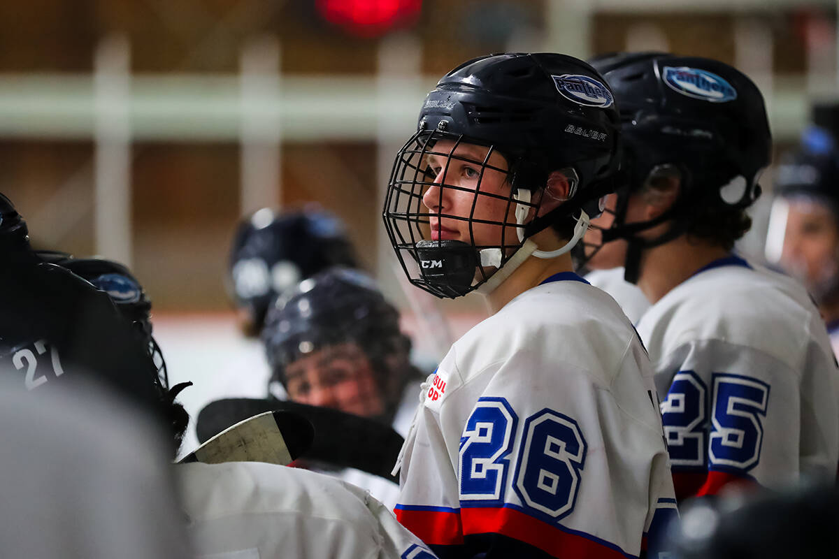 The Peninsula Panthers junior B hockey club will hold a special ceremony before this Friday’s home game (Jan. 7) to remember Grant Gilbertson, who died in a vehicle crash Monday night on the way to practice with the team. (Christian J. Stewart Photography)