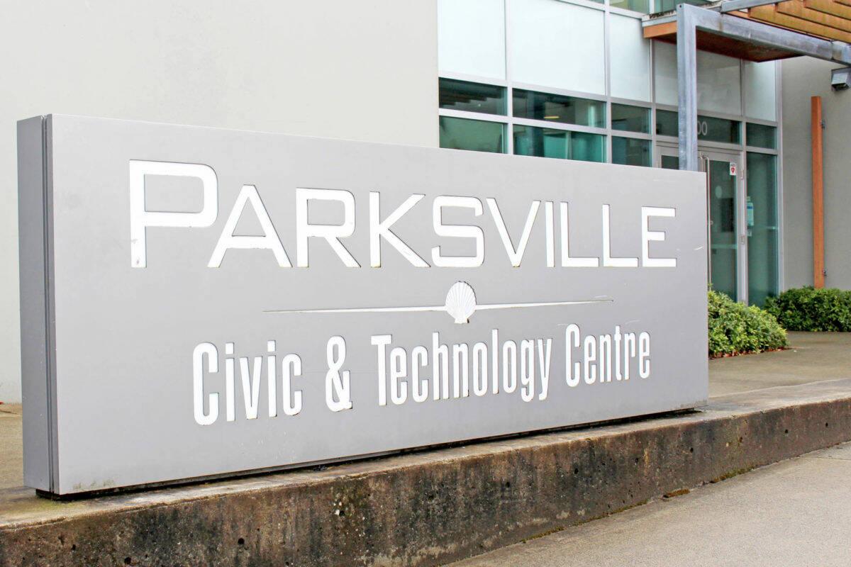 The Parksville Civic and Technology Centre at 100 Jensen Ave. (PQB News file photo)