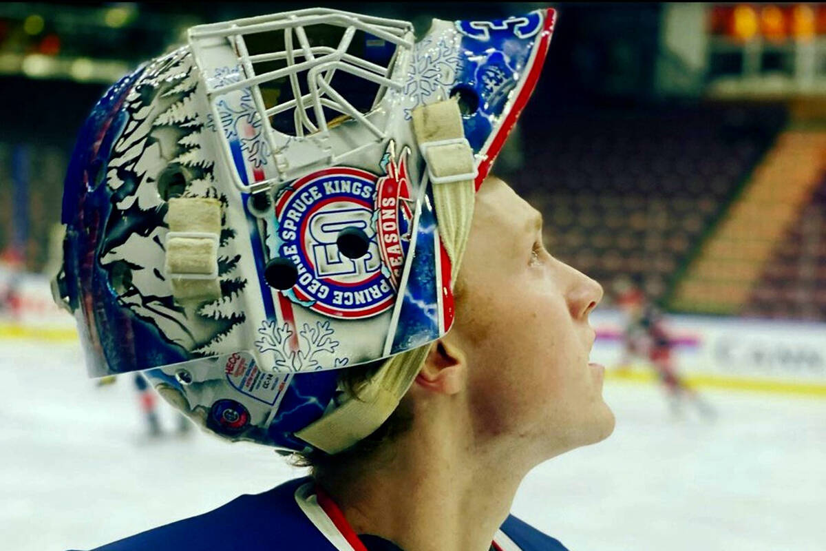 Aaron Trotter said his parents never pressured him into hockey, which kept his love for the game going. (Courtesy of Michael Trotter)