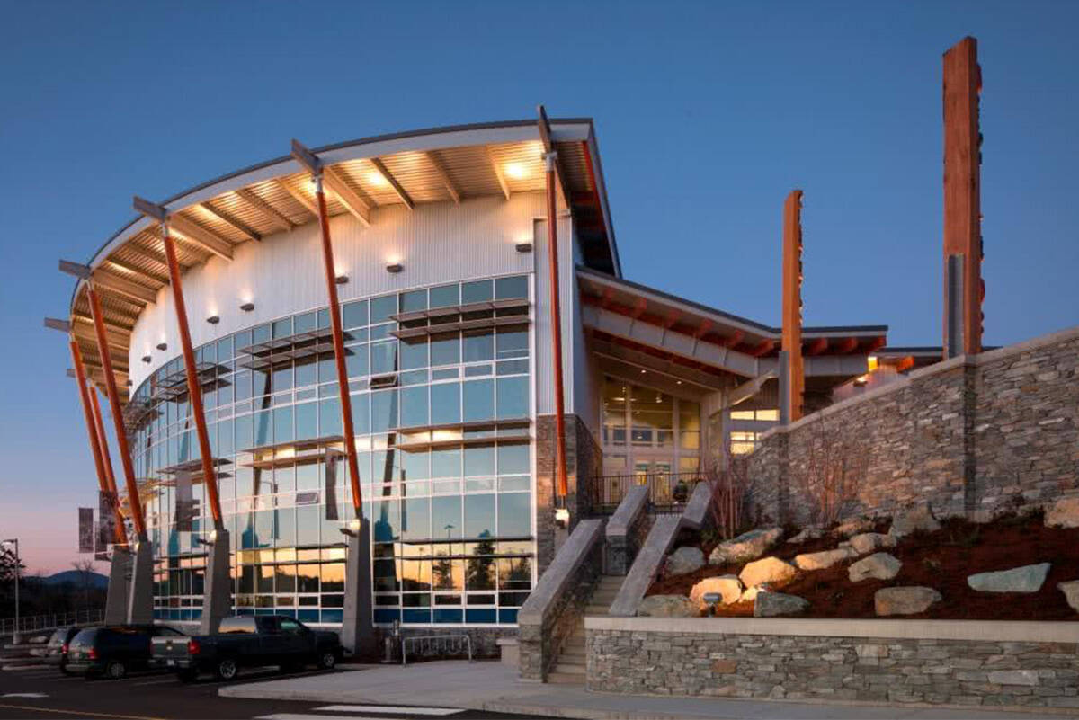 The Songhees Wellness Centre, meeting place for the First Nation’s administrative and governing bodies. The Songhees recently appointed Katherine Lagrange as their new executive director. (Courtesy of Songhees First Nation)