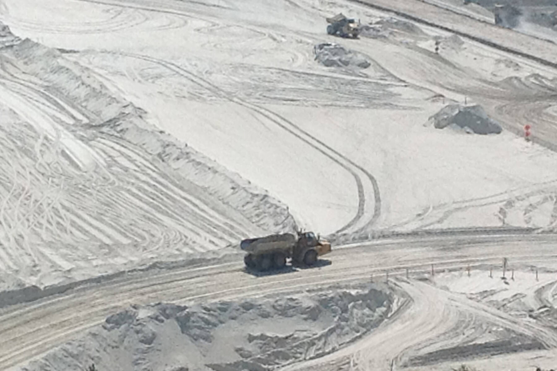 The Highland Valley Copper mine, near Logan Lake, is the largest open pit copper mine in Canada. (John Arendt - Summerland Review)