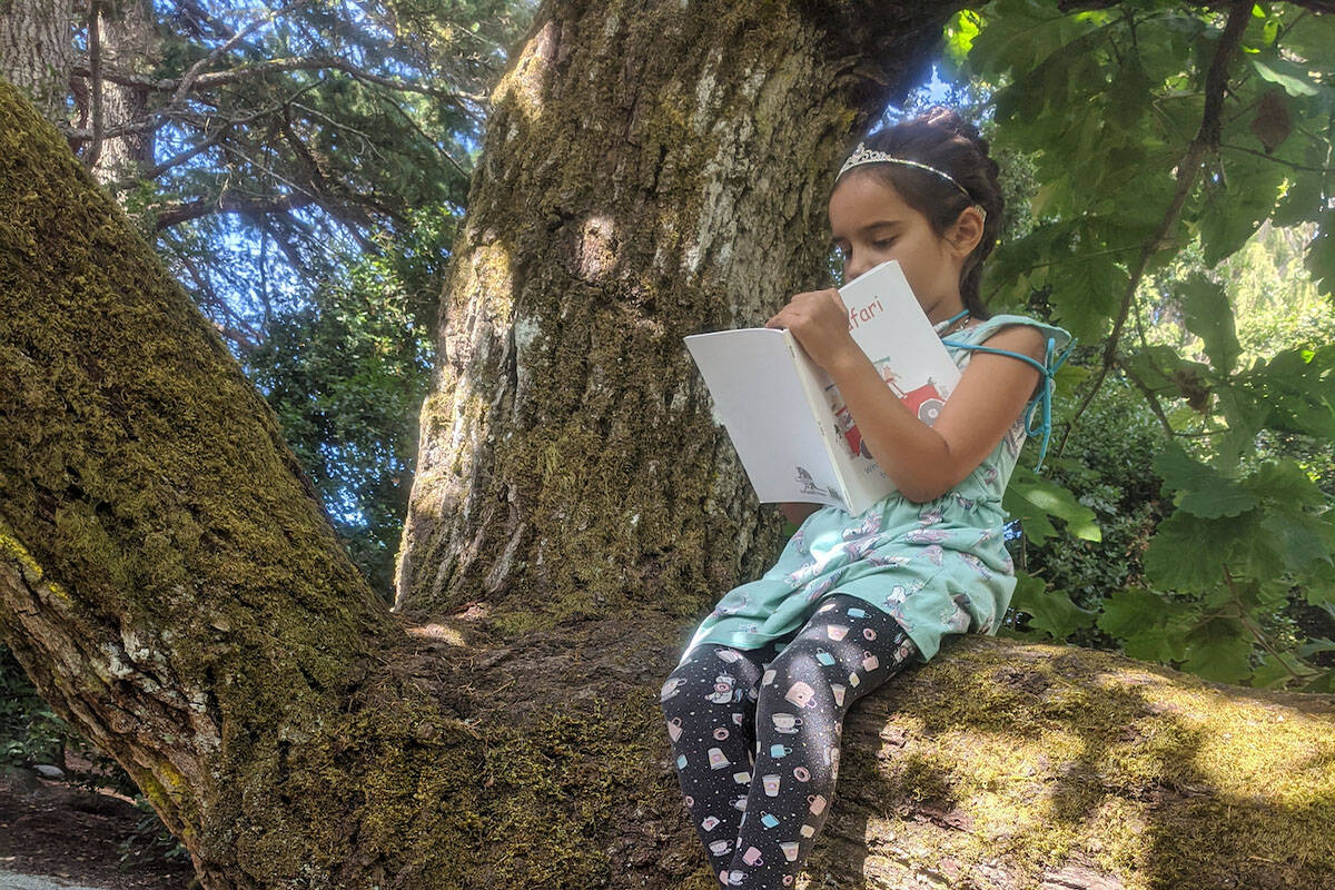 Family Literacy Week emphasizes the importance of reading through a variety of games and virtual events. (Photo courtesy of Saanich Peninsula Literacy)