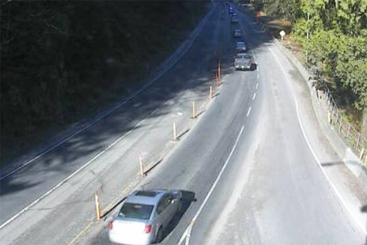 Repair work on Highway 1 between Wellswood Road and Finlayson Arm Road at Tunnel Hill will reduce traffic to single lane alternating, between 7 p.m. Thursday (Jan. 27) and 5 a.m. Friday. (DriveBC)