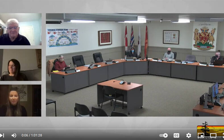 Sooke councillors have moved to make the availability of electronic participation permanent at council meetings. (YouTube)