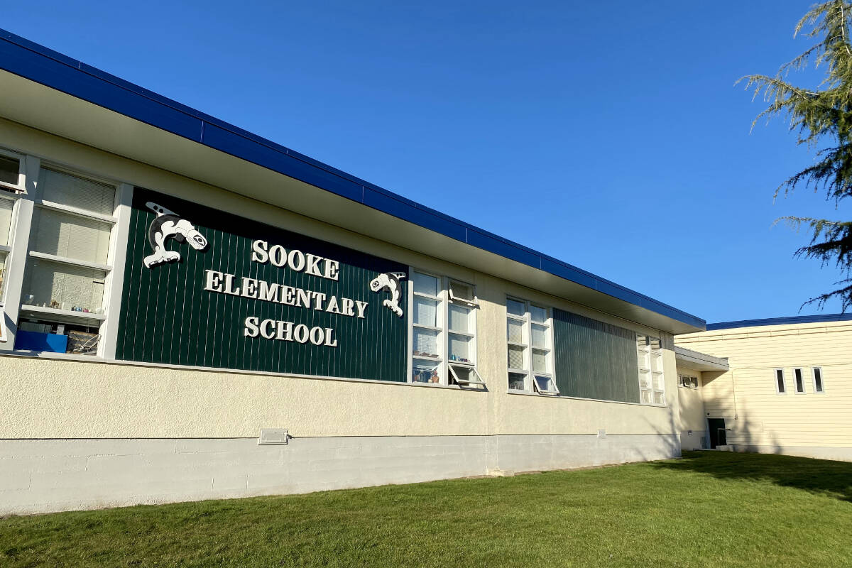 Sooke School District 62 is asking the province for funding to conduct seismic upgrades at several of its Sooke and Port Renfrew schools. (Justin Samanski-Langille/News Staff)