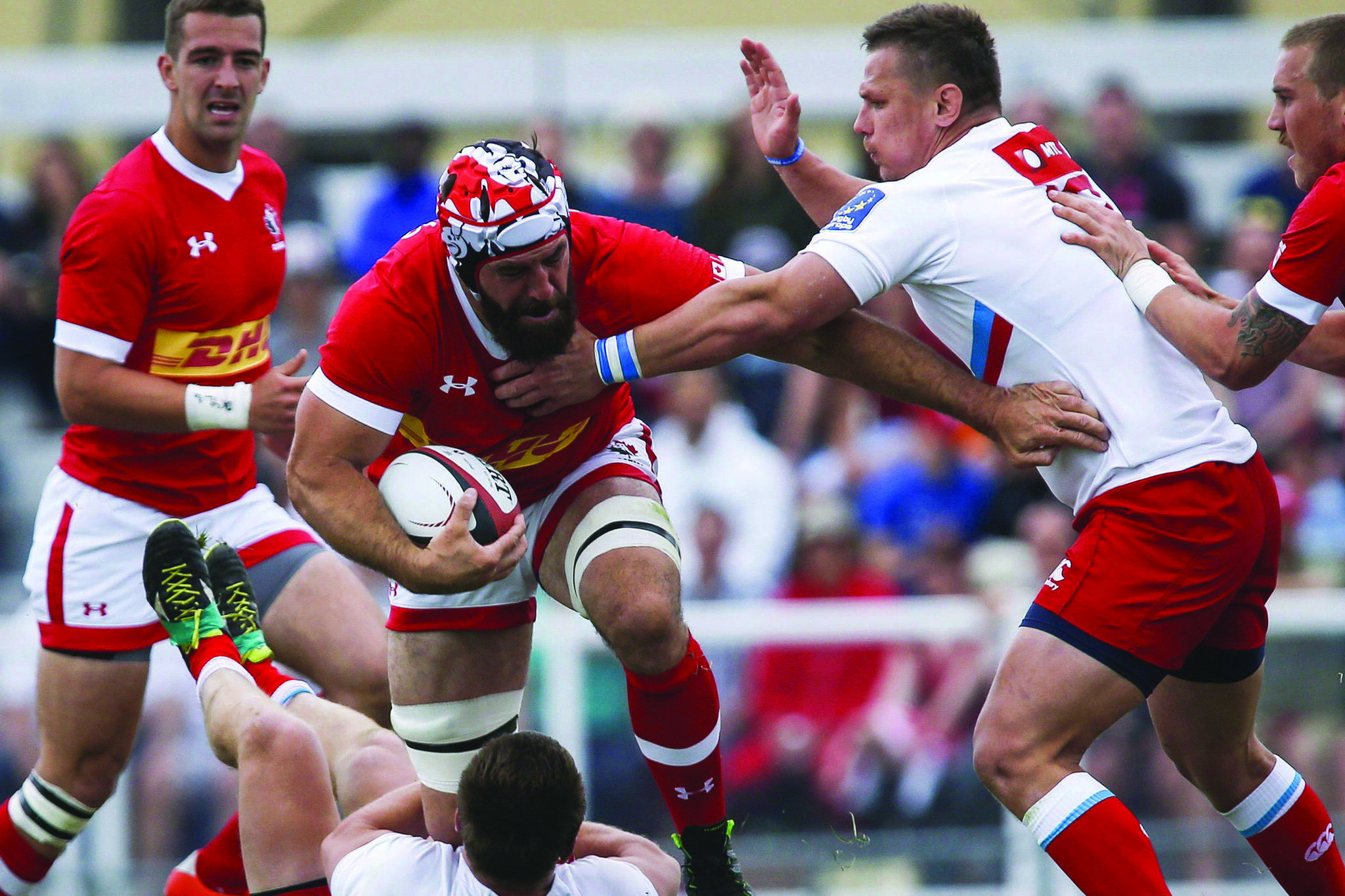 Canada’s men’s and women’s rugby national team programs are in a state of transition. New interim CEO Jamie Levchuk hopes to help get things moving in a positive direction. (THE CANADIAN PRESS/Jeff McIntosh)