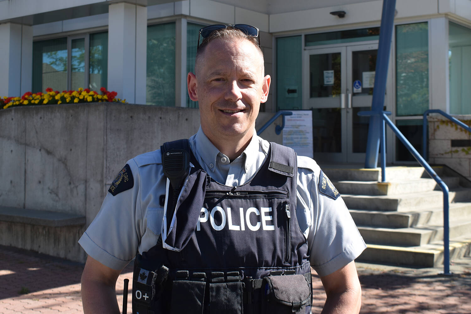 Edward Paul Mittelsteadt, a former community policing officer with the Sidney/North Saanich RCMP, was charged with assault relating to an on-duty incident in Saanich in July 2020. (Black Press Media file photo)