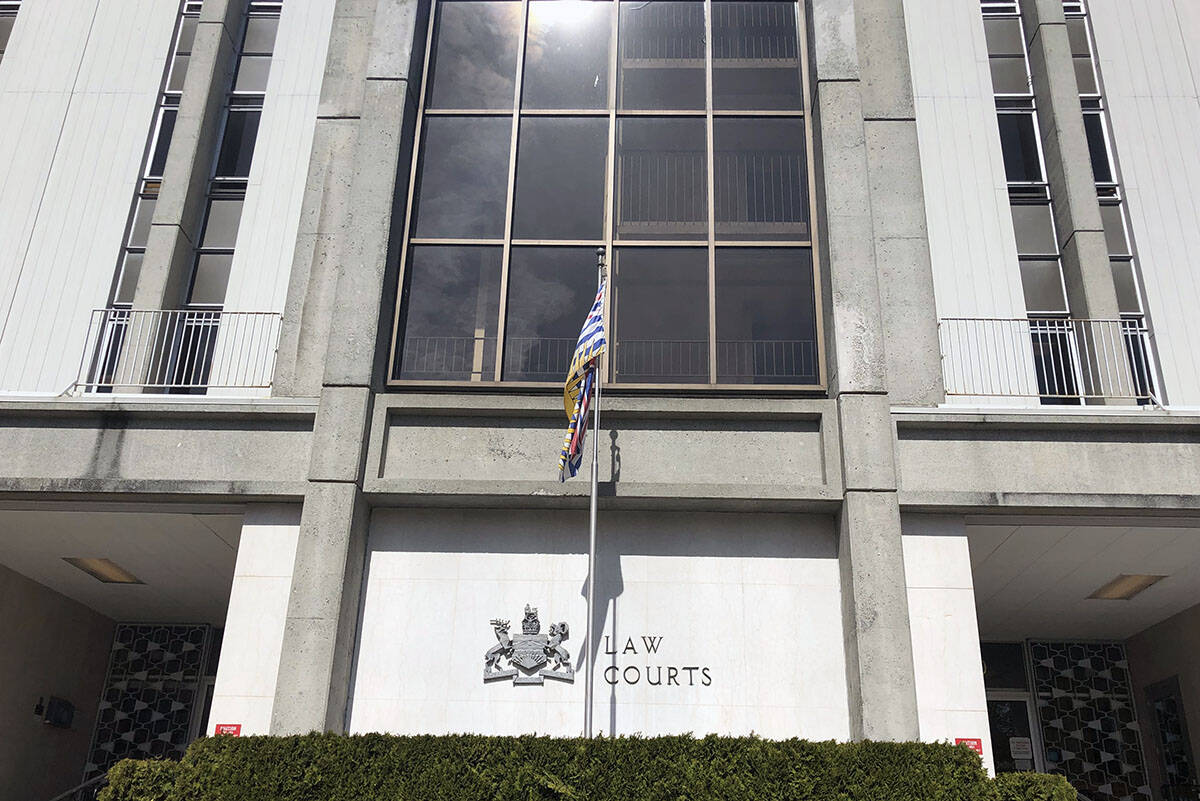 Former navy officer Kit Wong was sentenced to two years in prison at the Victoria courthouse Feb. 2. (Black Press Media file photo)