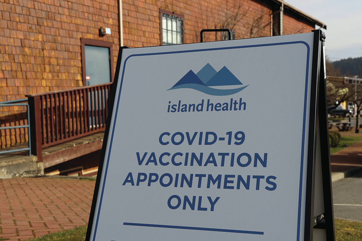Island Health is shifting the focus of its mass COVID-19 vaccine clinics to offering shots for children aged 5 to 11. (Black Press Media file photo)