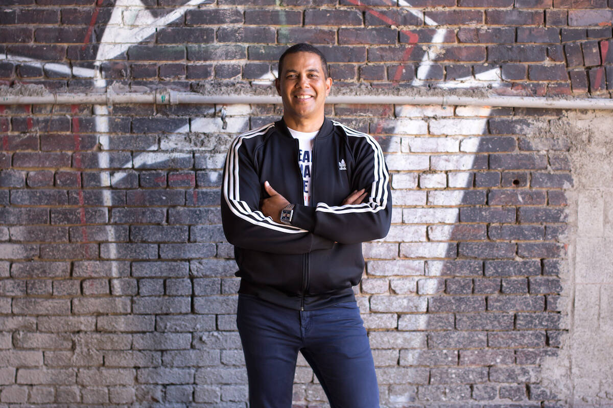 Former Victoria resident Stephen Dorsey saw his first book, Black and White, released last month. (Photo courtesy of Stephen Dorsey)