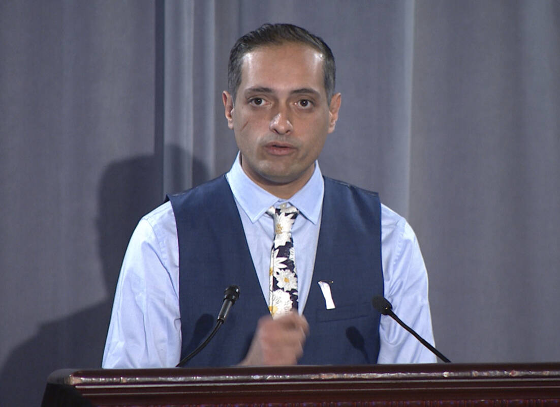 Umar Sheikh is the representing lawyer on behalf of nine B.C. public servants terminated due to non-compliance with provincial vaccination mandates. (Umar Sheikh/LinkedIn)