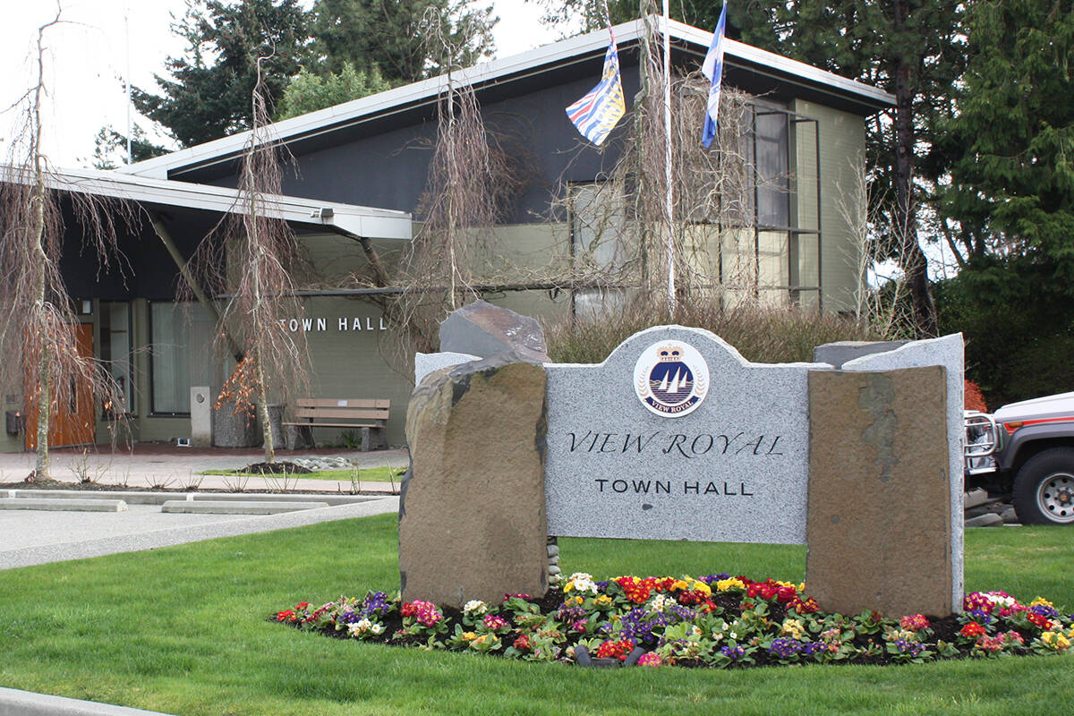 The Town of View Royal has adopted a bylaw banning single-use plastic bags in most cases from businesses in the town. The ban comes into effect on April 22. (Town of View Royal)