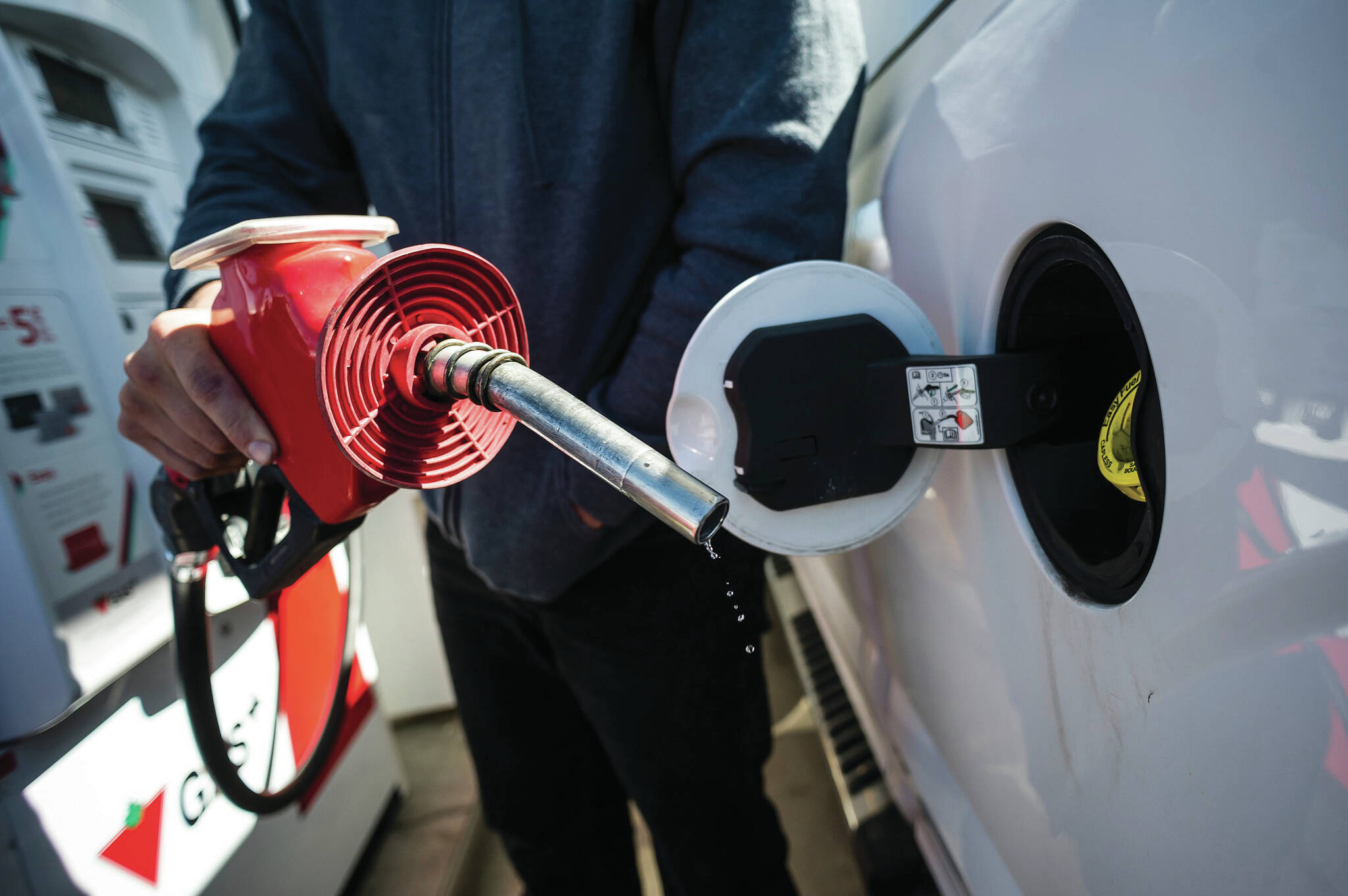 Gas prices are on the minds of vehicle drivers these days. (File photo)