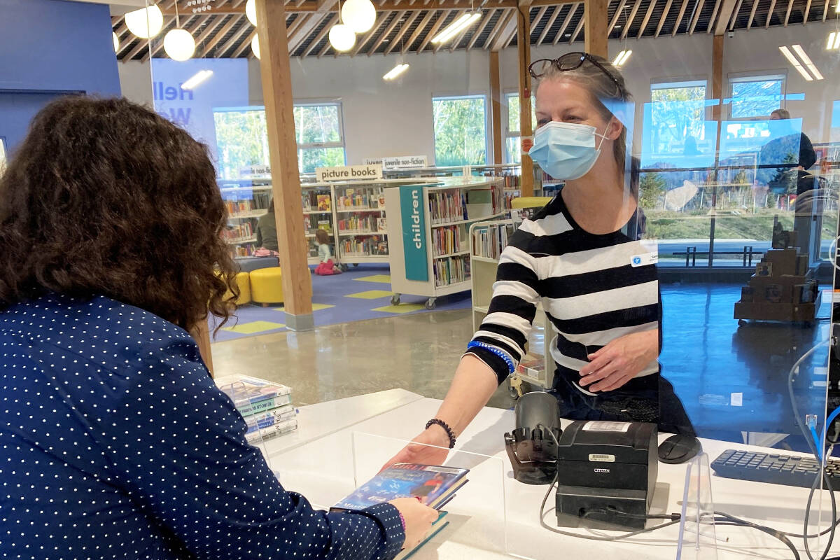 The new Sooke branch of the Vancouver Island Regional Library was set to have a grand opening celebration this Saturday (March 26), but strike actions by librarians around the system have postponed the event. (Facebook/VI Regional Library Sooke)